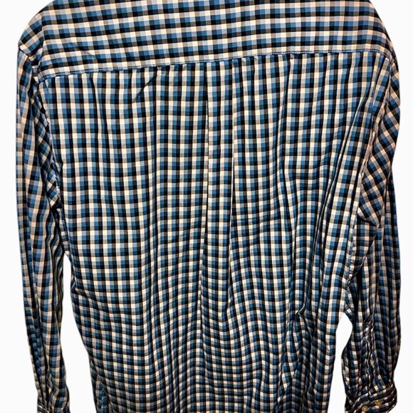U.S. POLO Assn Plaid Button-Down Shirt Men's Size X-Large Long Sleeve Polo - Picture 2 of 3